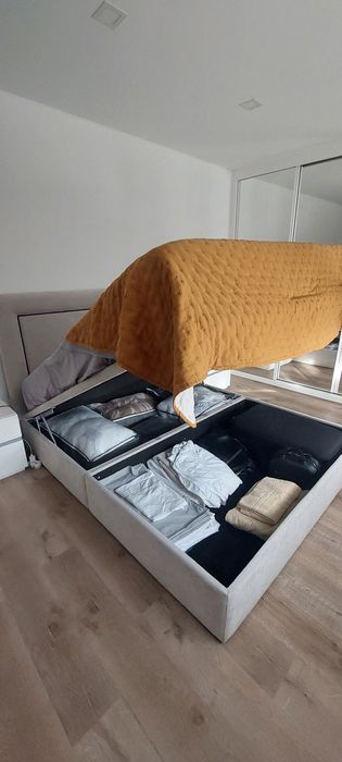 Cama sommier + colchão