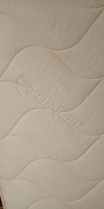 Materac 90x200 gr.22cm na sprężynach pianka latex używ.