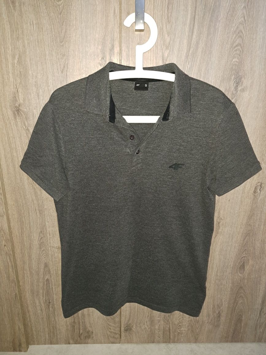 T-shirt męski polo 4f S