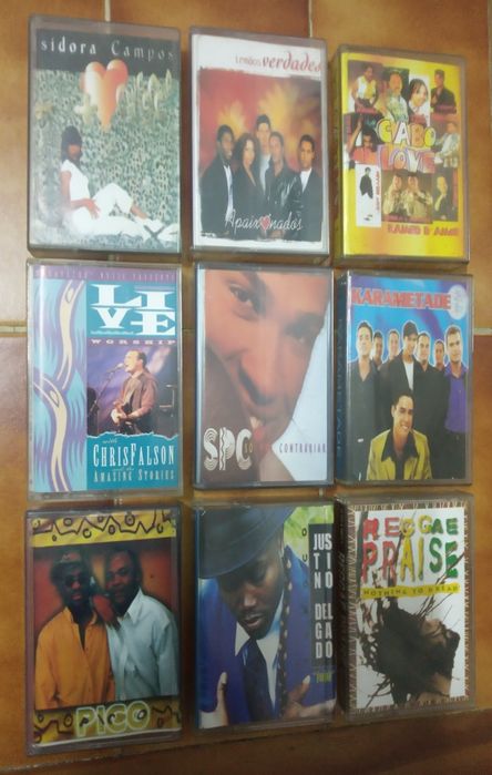72 CASSETES de Música (Áudio)