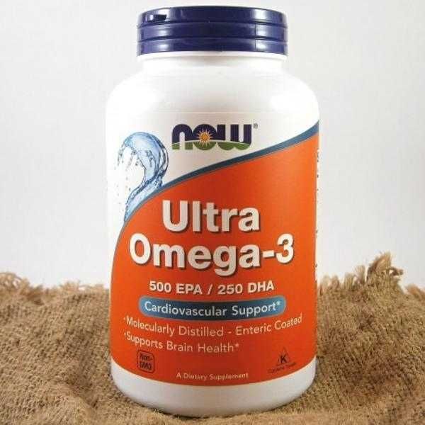 Ультра Омега 3 EPA/DHA 750 мг в одной капсуле, США, Ultra Omega 3