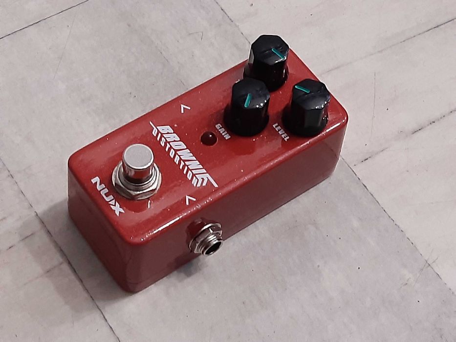 Efekt Gitarowy NUX NDS-2 Brownie Distortion - wysyłka lub dodam Gratis