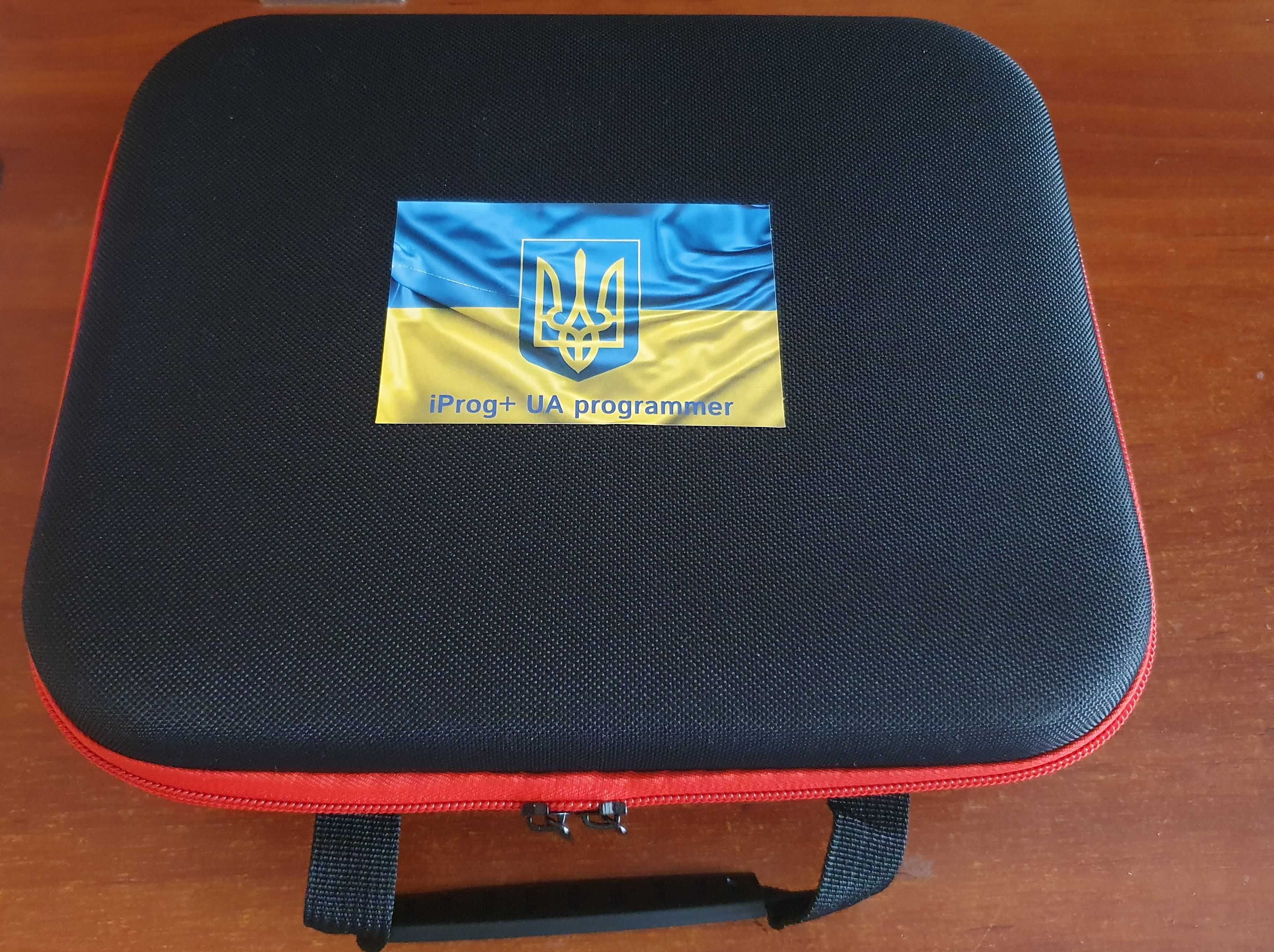 Программатор iProg+ UA . + комплект адаптеров + кейс.