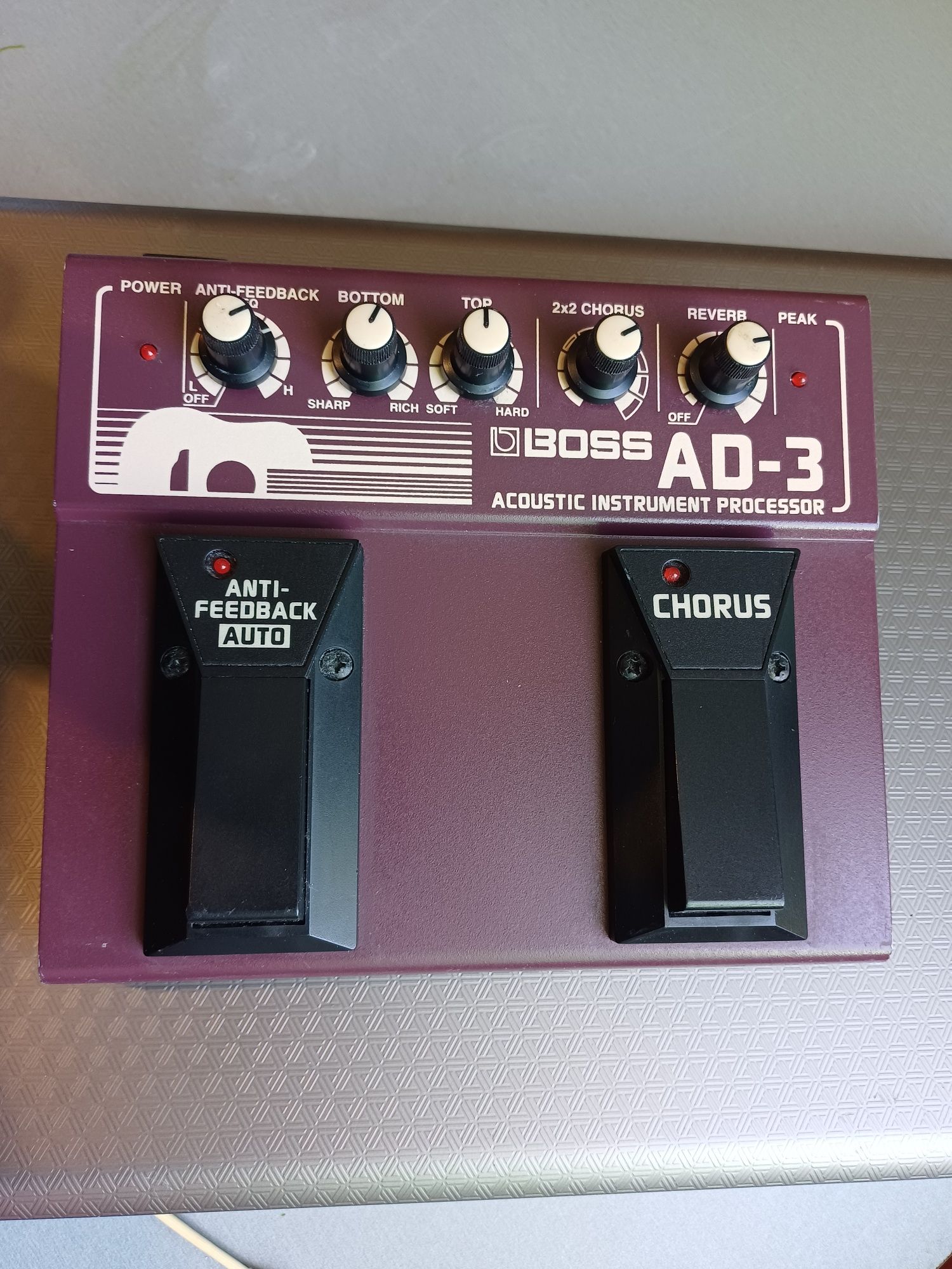 Boss AD-3 Acoustic processor – efekt preamp do gitary akustycznej