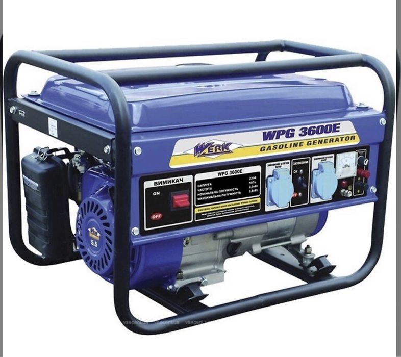 оренда генератора 2,5 кв