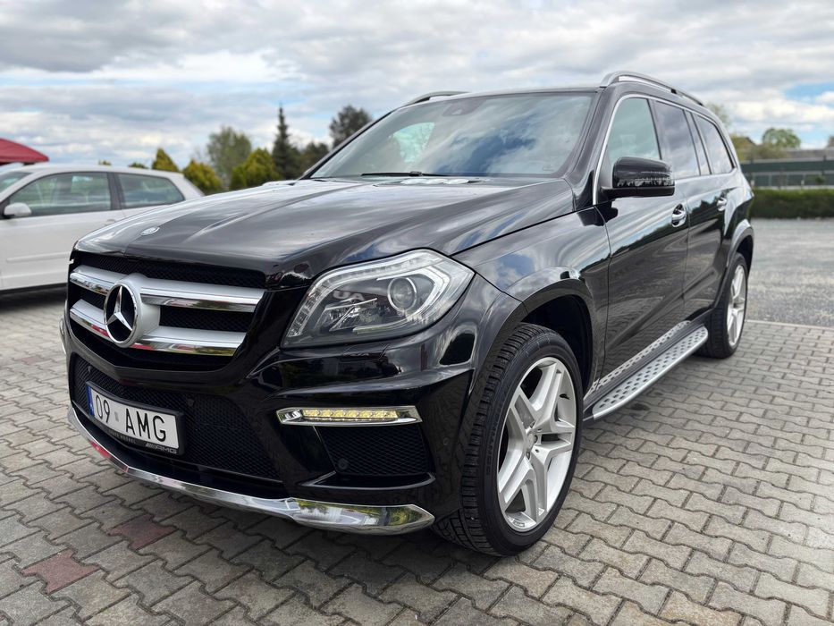 Mercedes GL 350 d X166 pakiet AMG salon Polska niski przebieg 7-miejsc