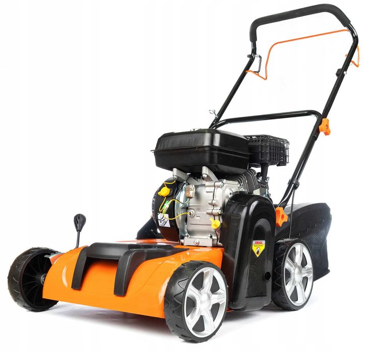 Aerator i Wertykulator Spalinowy DEMON 3w1 z Wałkami i Akcesoriami