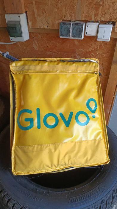 Torba glovo używana 3 mies