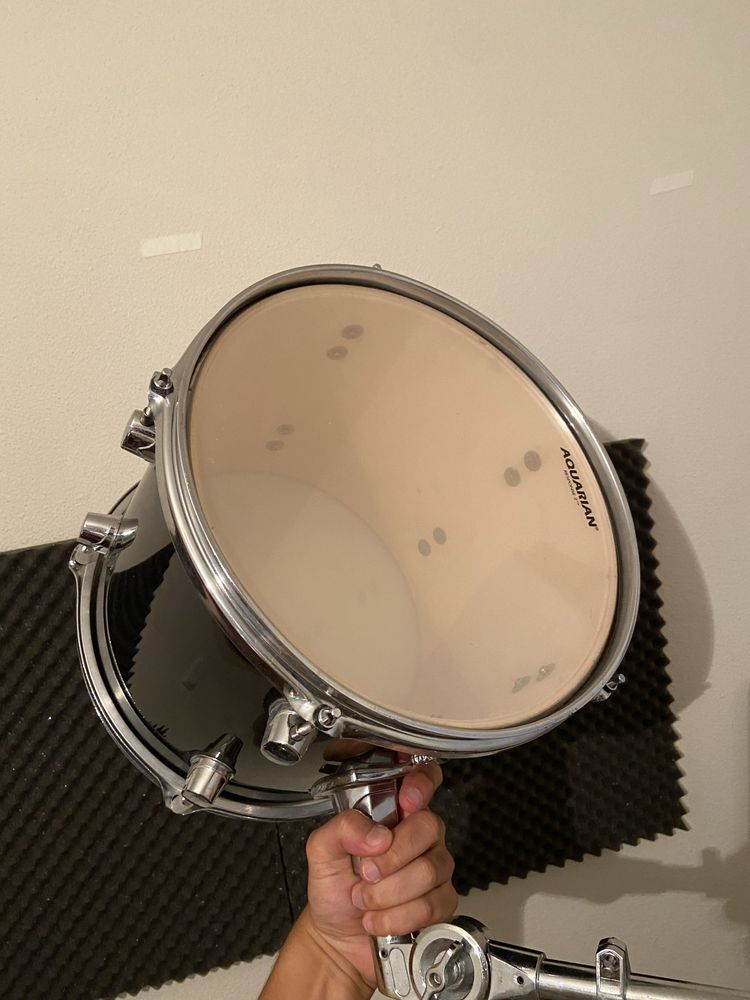 Timbalão 12” com peles Aquarian novas