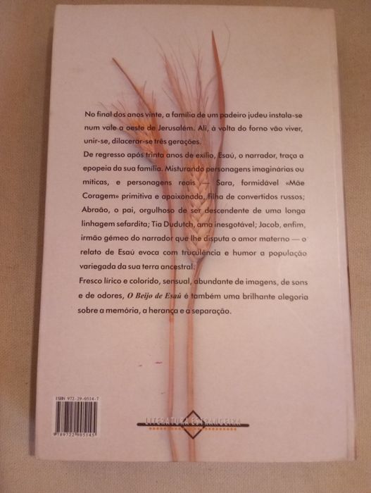 Meir Shalev - O beijo de Esaú