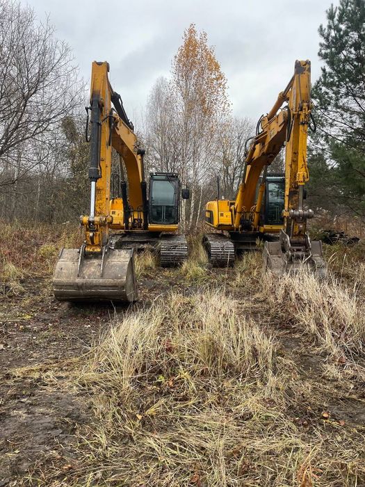 Послуги гусеничного екскаватора JCB JS210 , JCB220.