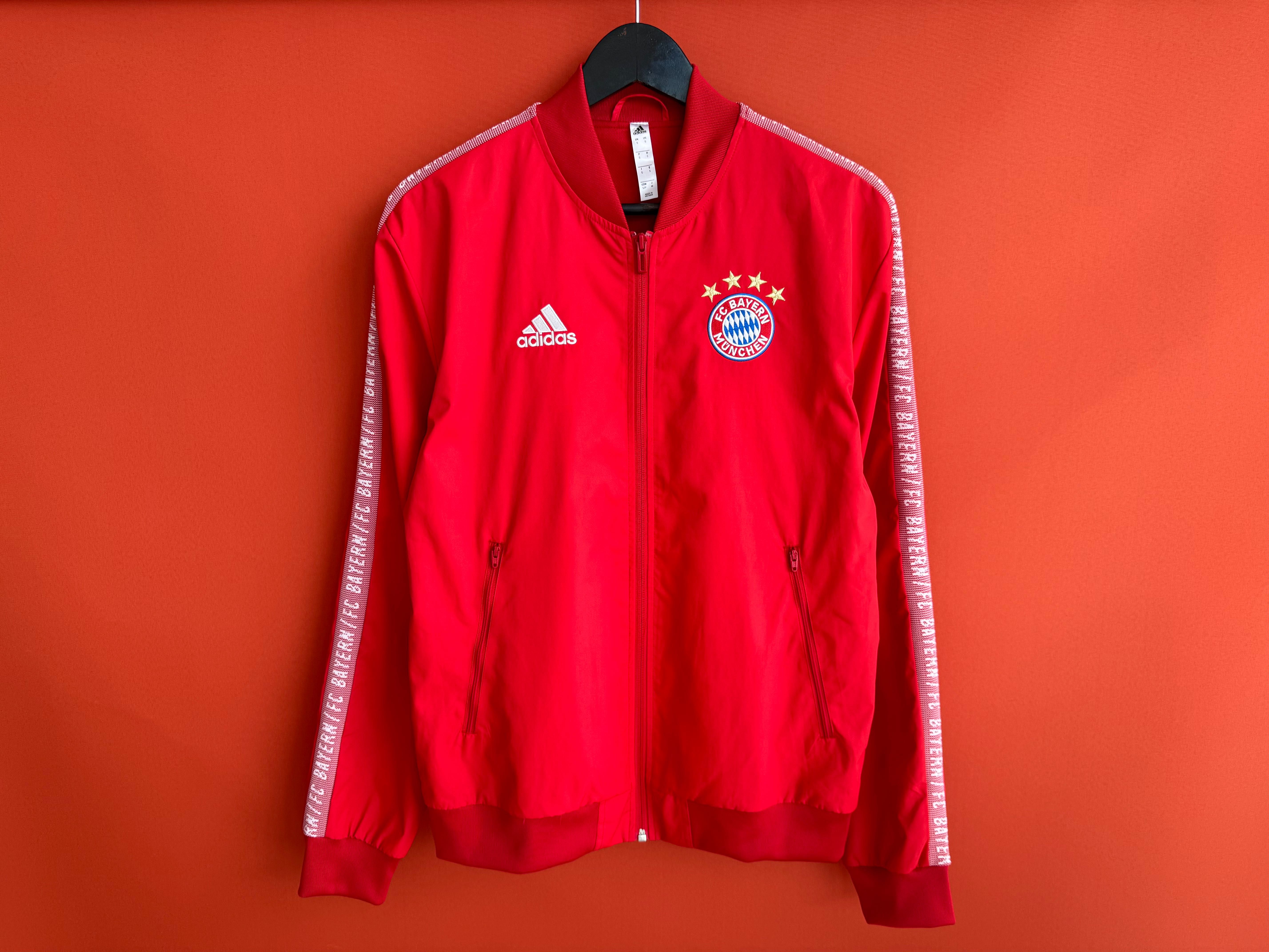 Adidas FC Bayern München мужская куртка ветровка бомбер размер S Б У