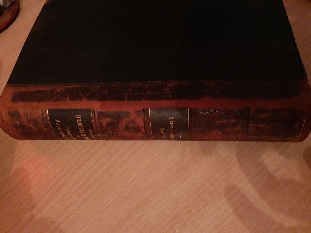 Książka - Stary Niemiecki Wolumin rok wydania 1896