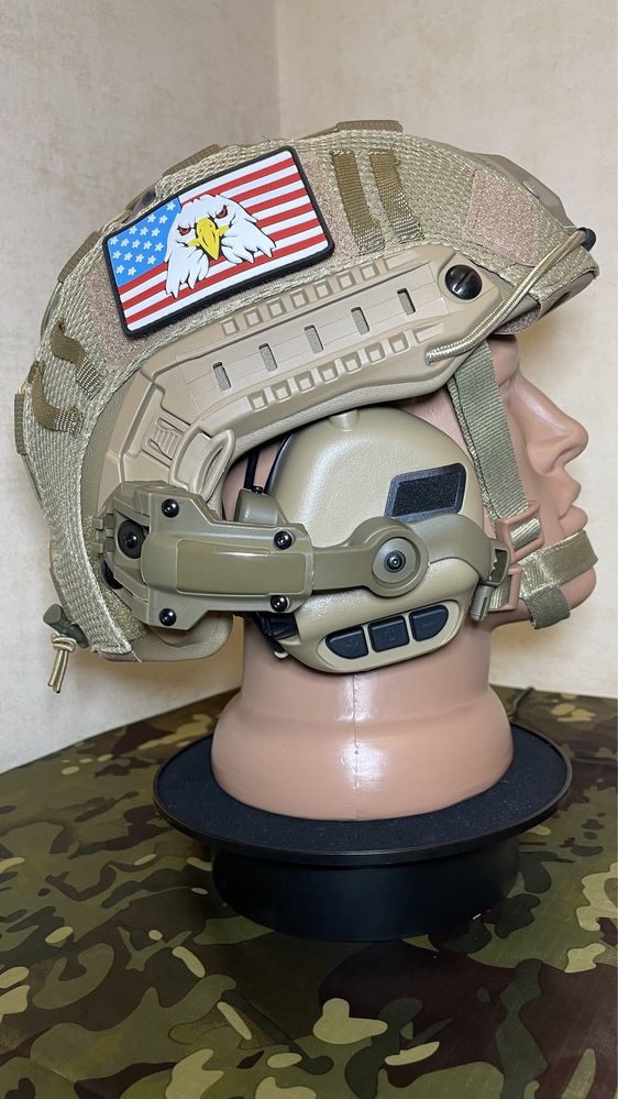 Шолом каска  кевлар тактичний FAST Helmet NIJ IIIA шлем