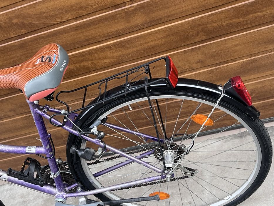 Велосипед жіночий дамка з корзиною