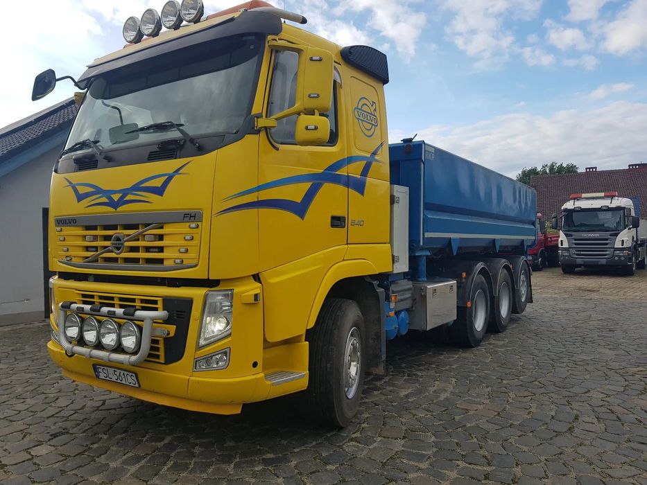 Volvo FH13 540 8X4 WYWROTKA hydroburta