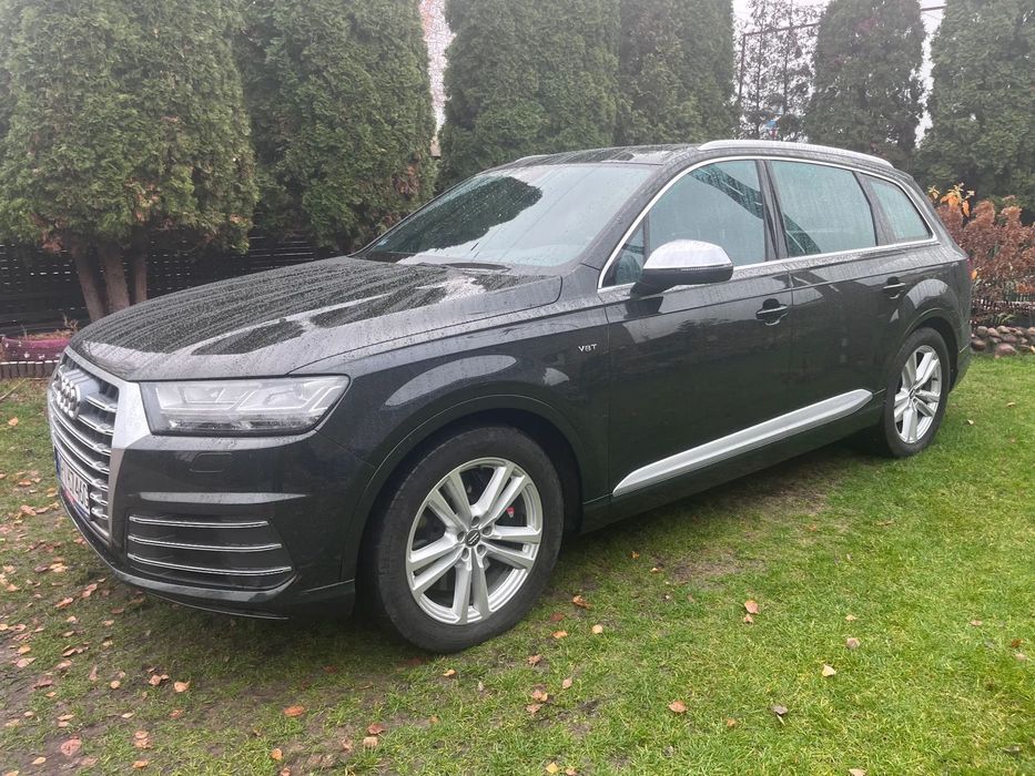 Audi SQ7 Salon Polska fak Vat 23% , mały przebieg , serwisowany po przeglądzie