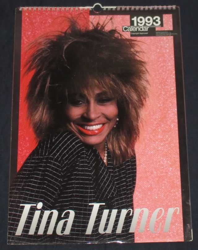 Calendário de Parede de 1993 Poster Tina Turner