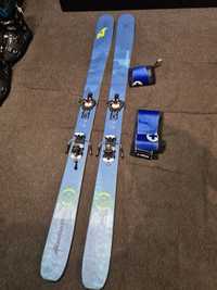 Narty skiturowe nordica santa ana 88 158 cm foki