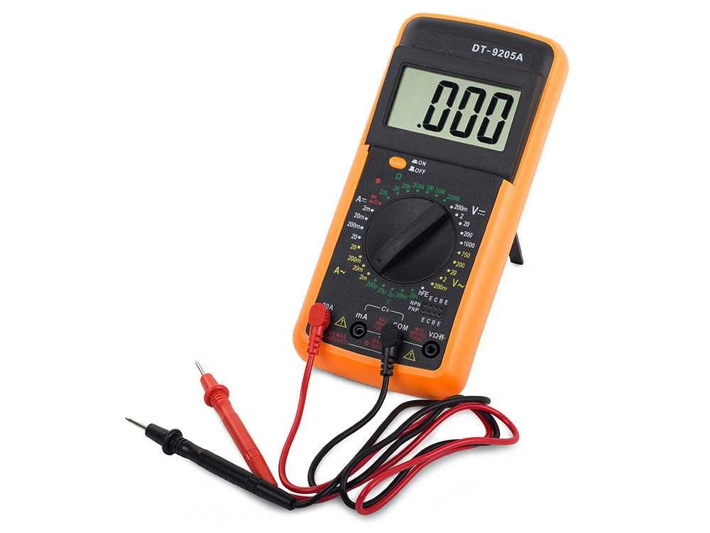 Cyfrowy MIERNIK MULTIMETR Prądu DT9205A LCD Cyfrowy Uniwersalny