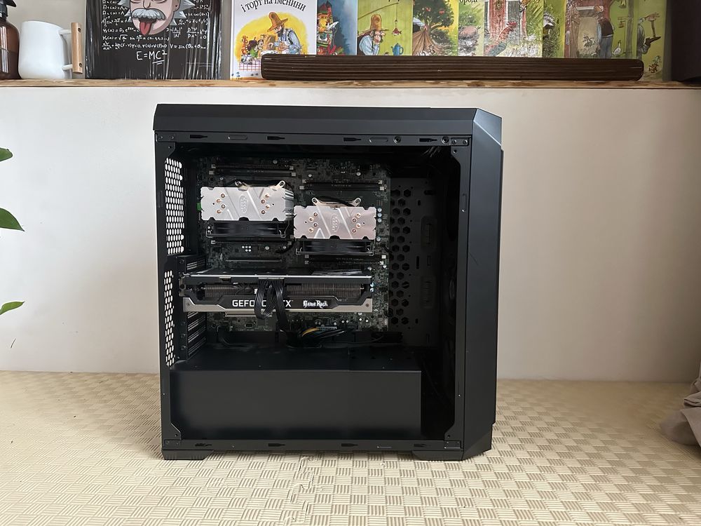 Потужний ПК на базі Intel xeon E5 2680v4 ddr4