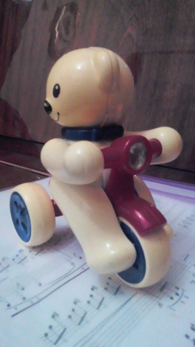 Игрушка Мишка на велосипеде