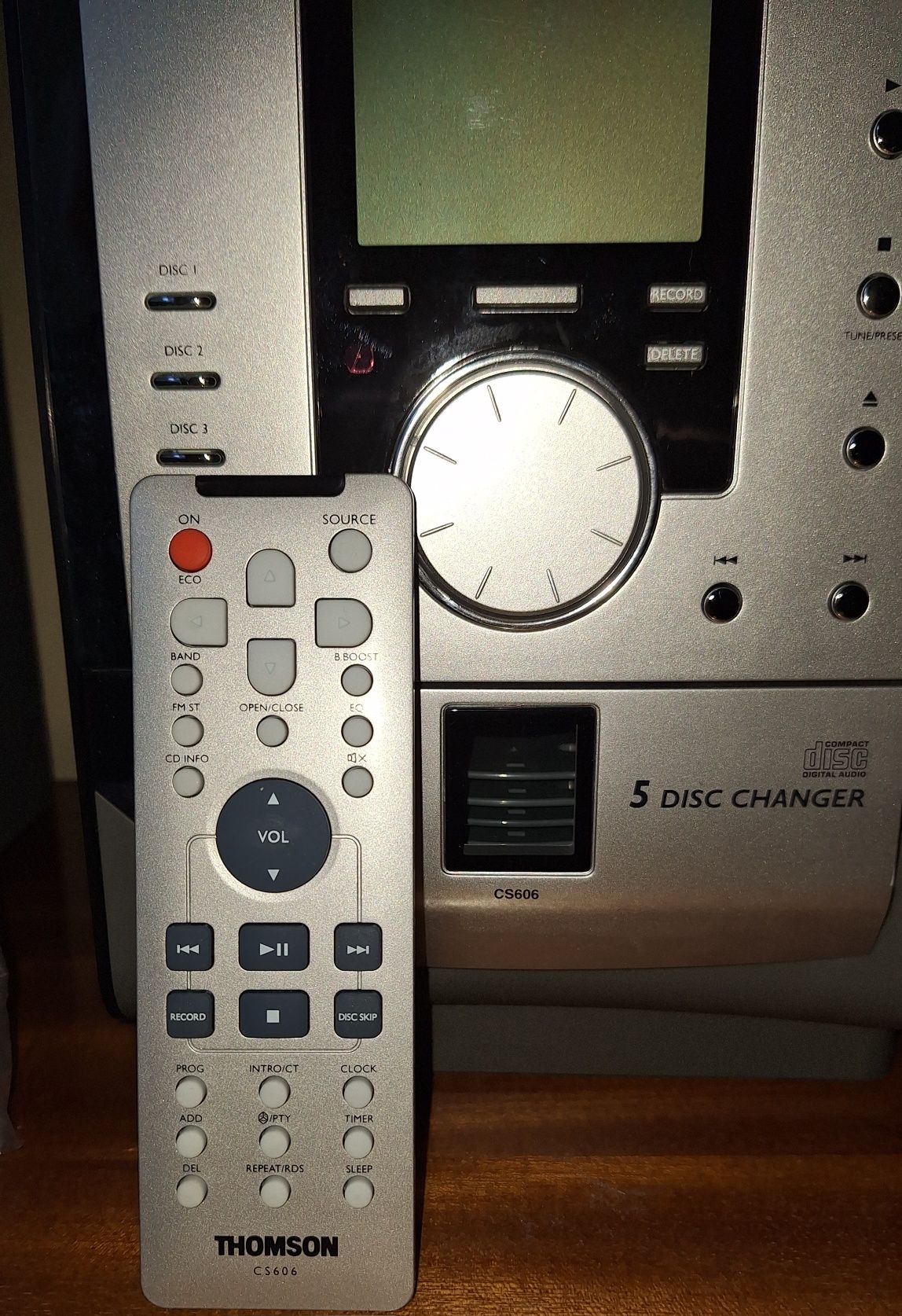Wieża THOMSON CS 606 z 2 głośnikami NOWA