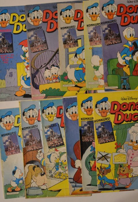 Donald Duck 1991 komiksy j. polski  Kaczor Donald Disney Całość lub na