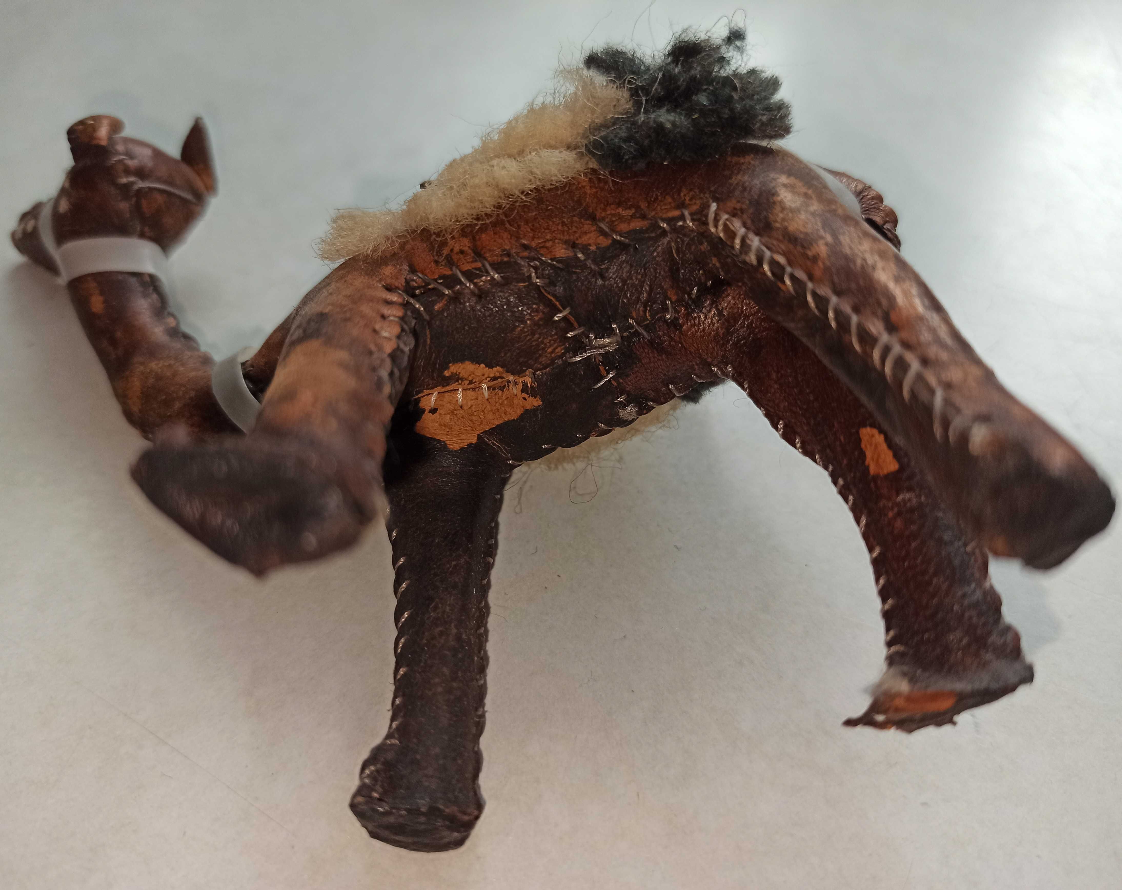 wielbłąd dromader skórzany skóra handmade