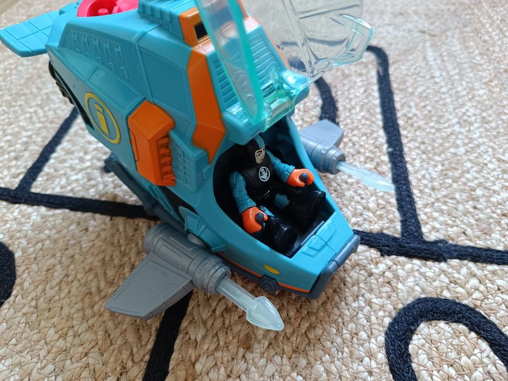 Imaginext łódź podwodna rekin torpedy GKG80