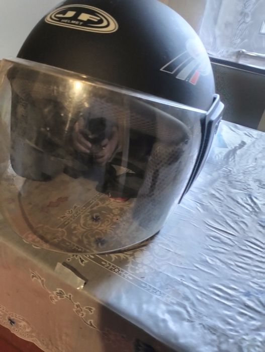 Шлем с визором чёрный