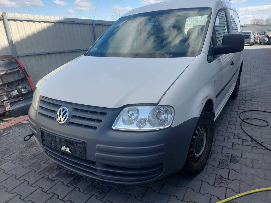 KOMPLETNY PRZÓD MASKA ZDERZAK LAMPA BŁOTNIK VOLKSWAGEN CADDY III