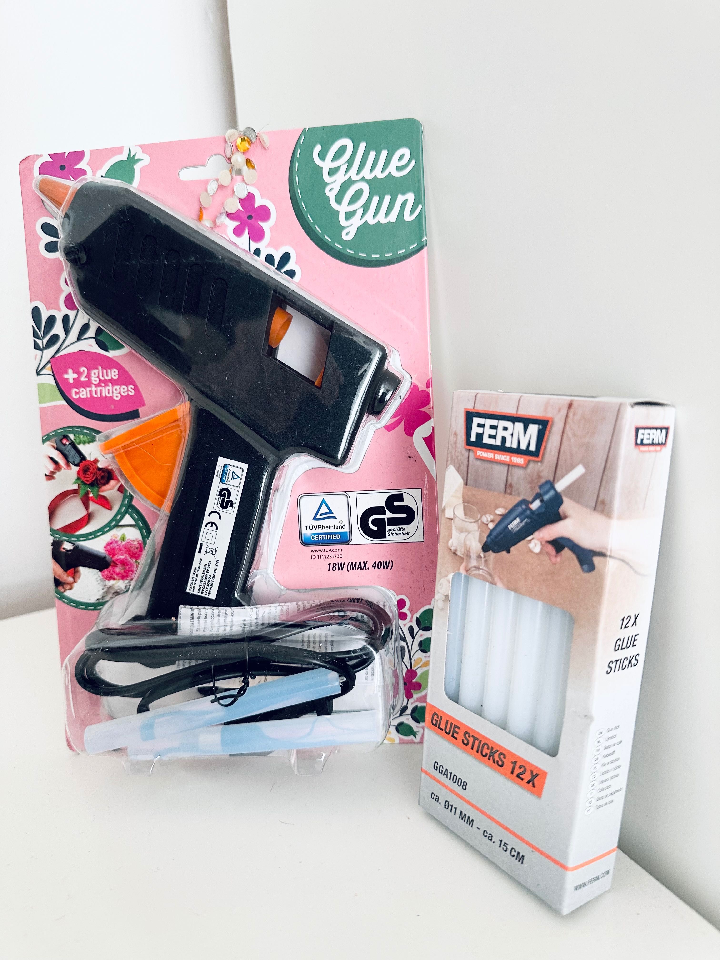 Pistolet na klej na gorąco hot glue klejowy + zapas