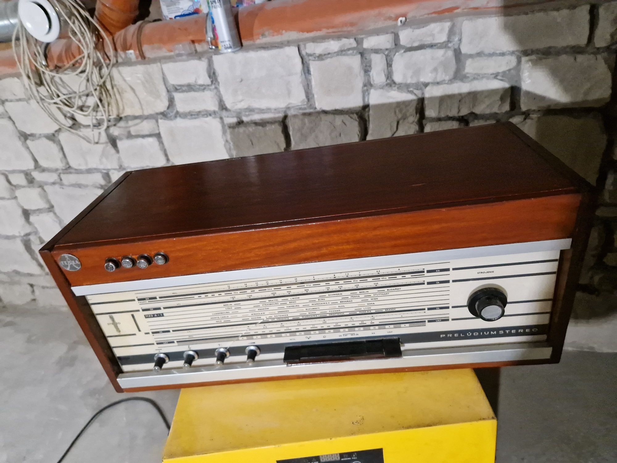 Amplituner lampowy tesla preludium