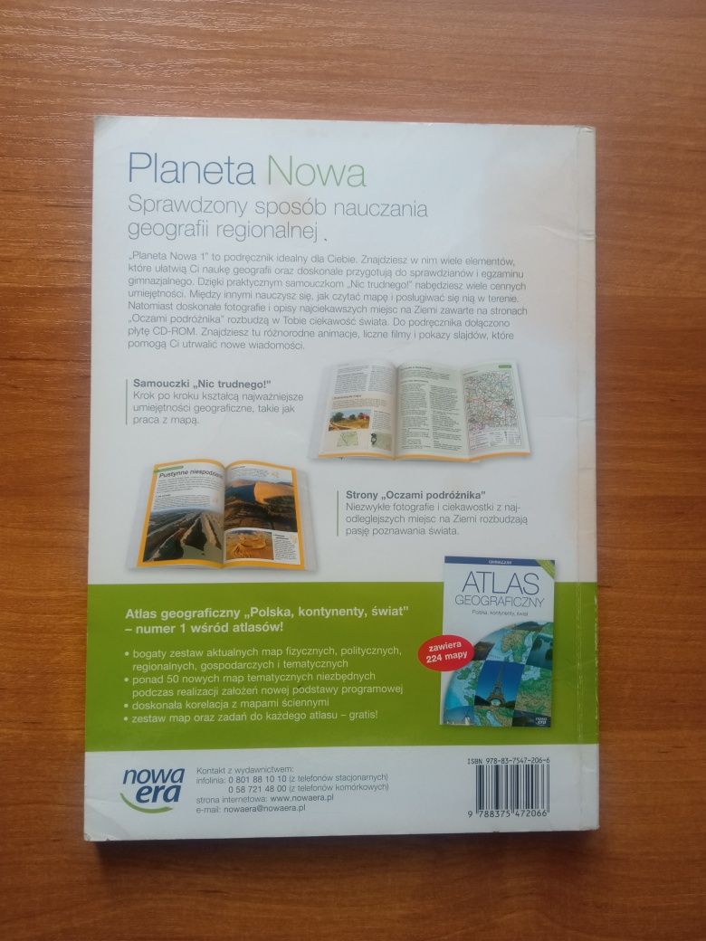 Planeta Nowa 1 podręcznik do geografii