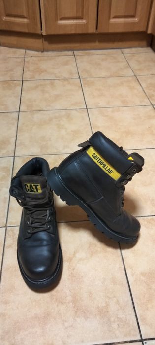 Мужские кожаные ботинки Caterpillar,р41,из натурал кожи, оригинал