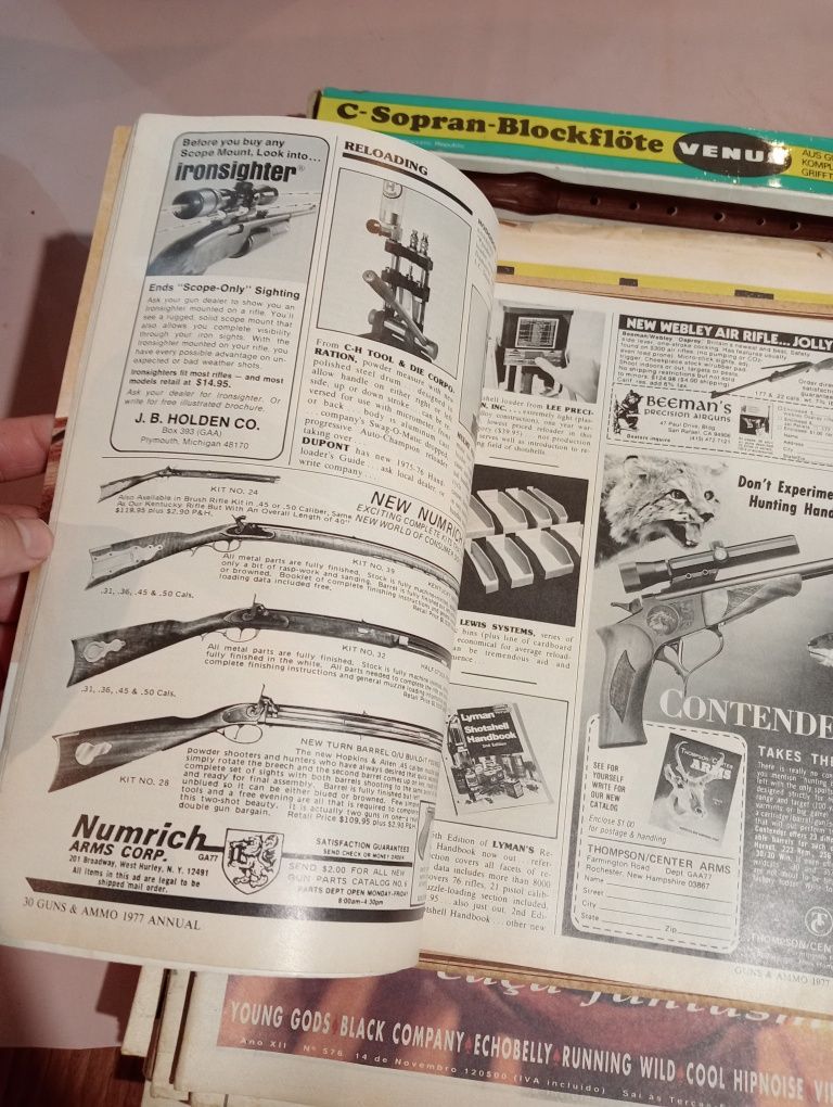 Catálogo armas 1977