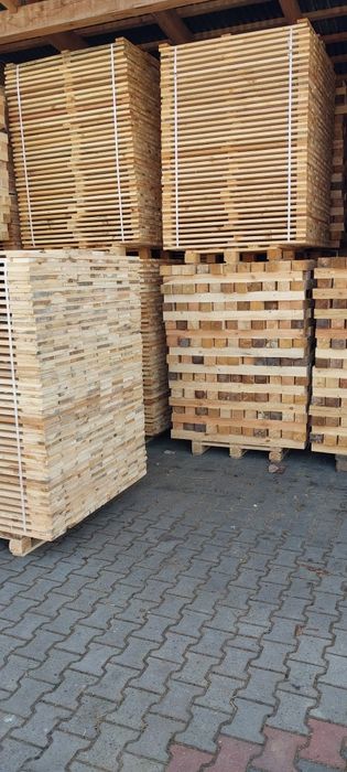 Elementy palet deski klocki kantówki balik