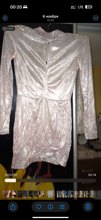 Мини платье саяткове