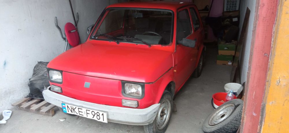 Sprzedam Fiata 126 P-Elegant-czerwony.