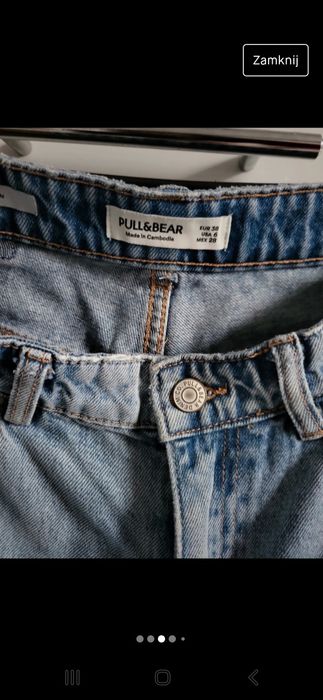 Spodnie wysoki Stan boyfriendy