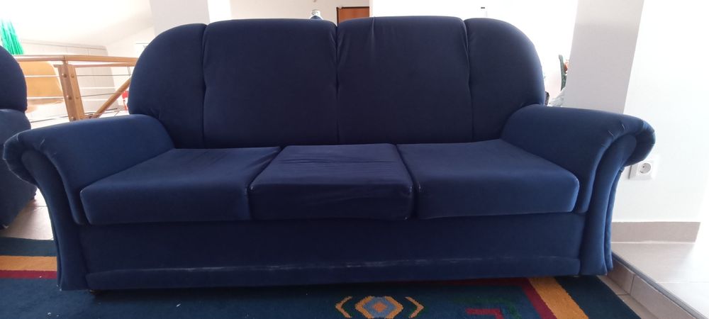 Sofa em tecido courtisane