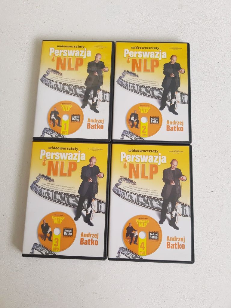 Sztuka perswazji i NLP - Andrzej Batko 4xCD