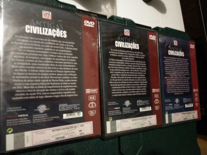 Coleção DVDs Antigas Civilizações