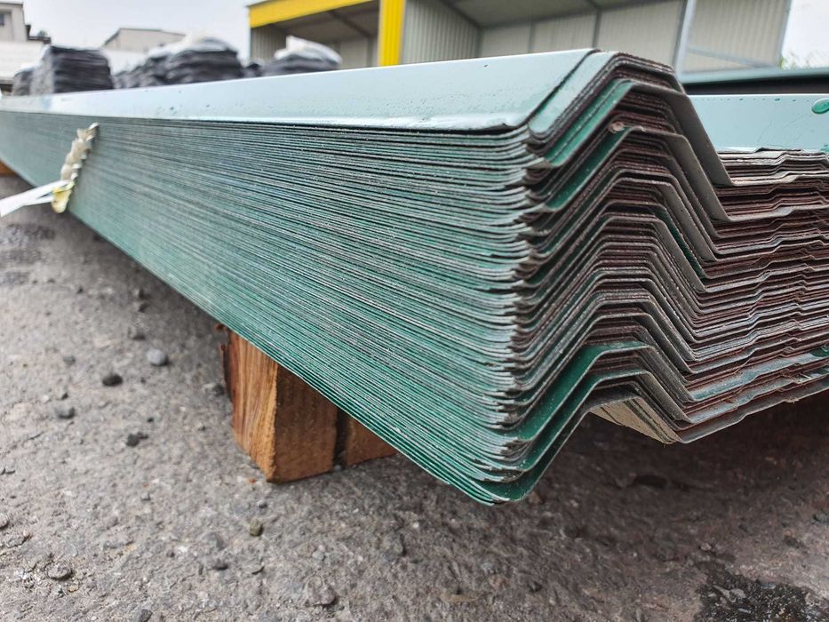 Nowa blacha w kolorze zielonym na dach, altanę, garaż, wiatę