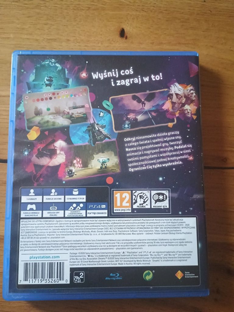 Dreams ps4 gra pl