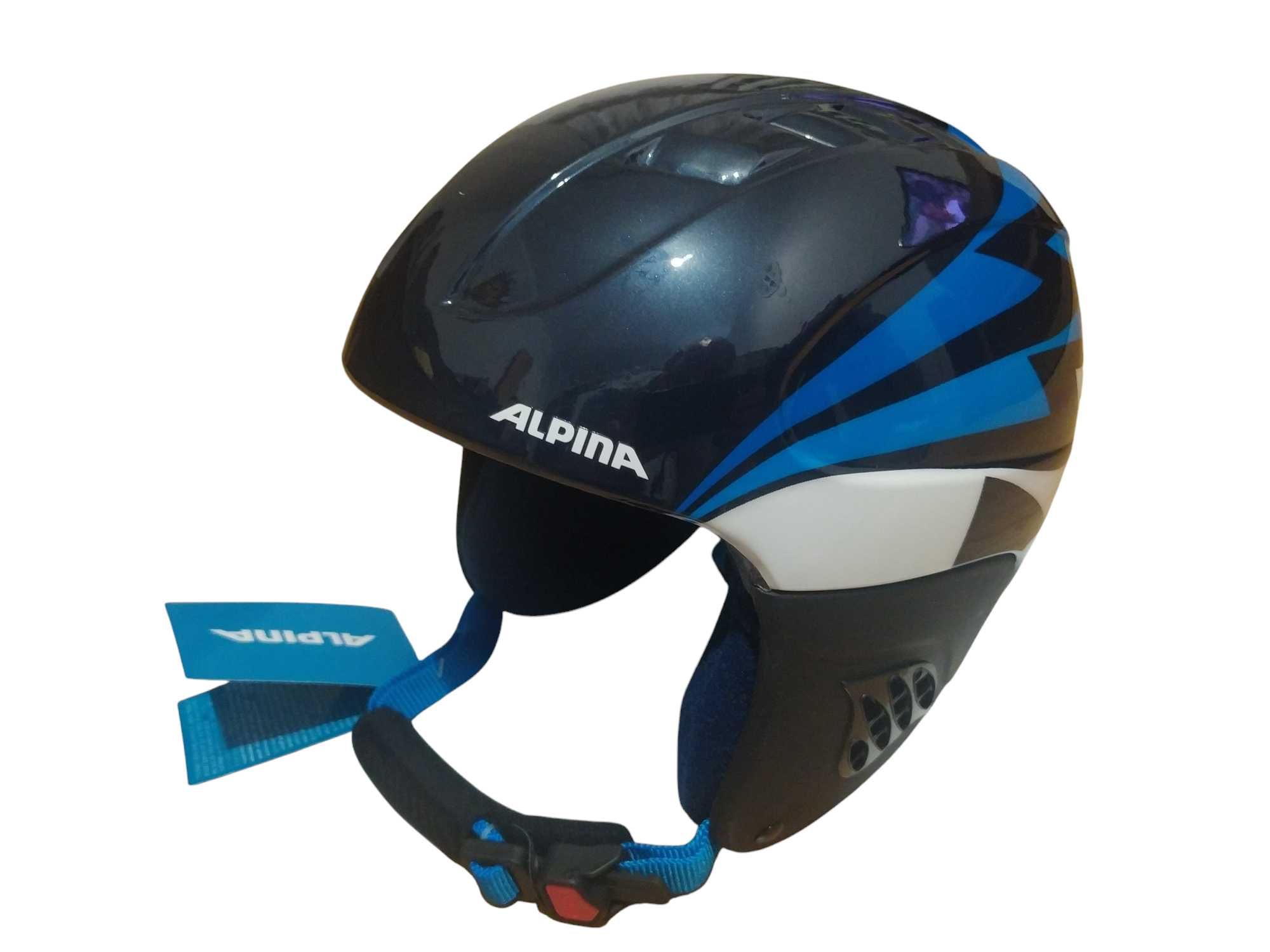ALPINA Kask Narciarski dla dzieci 48-52