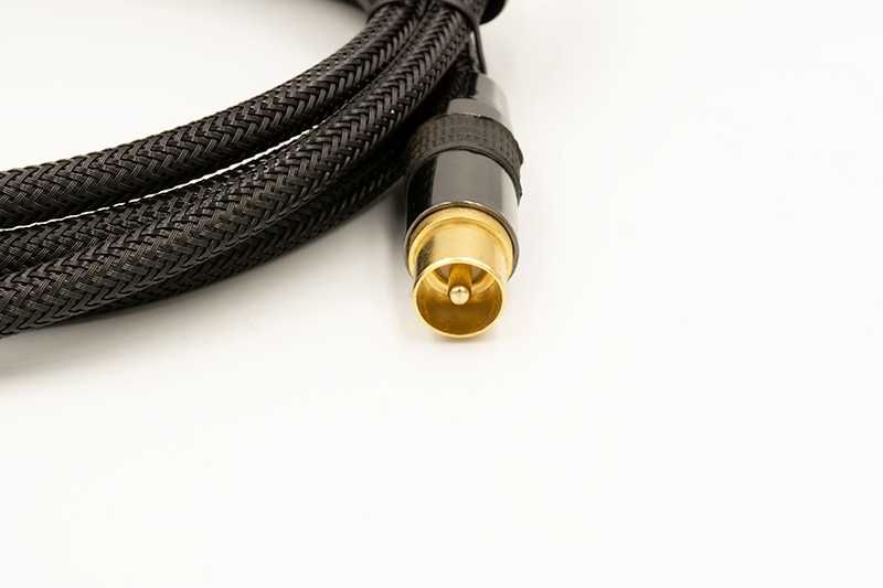 Cabo de Antena Coaxial Premium 1,5m, Novo