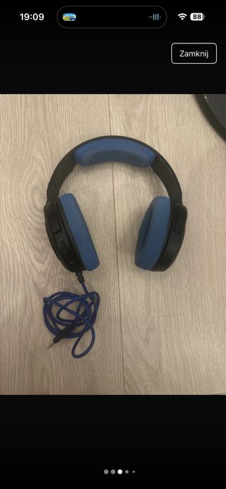 Słuchawki Corsair HS35 stereo - Niebieskie
