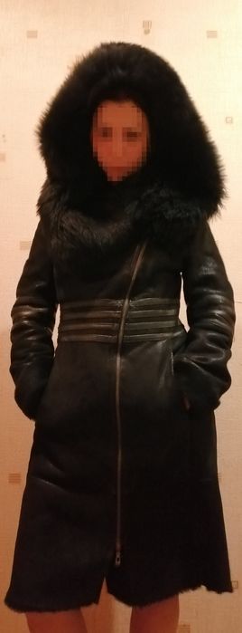 Дубленка из натуральной кожи р. S